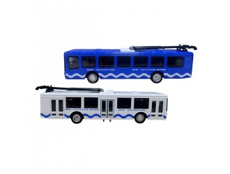 Macheta auto Troleibuz Dnepr alb sau albastru TechnoDrive