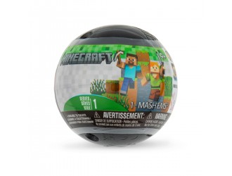 Figurina surpriza elastica in biluta MINECRAFT S1 MASH'EMS