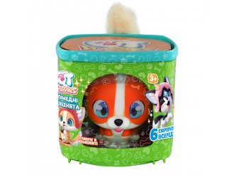 Set de joaca cu figurina catelus QT Puppies Sofy