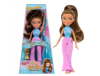 Papusa Bratz cu accesorii seria Play Sportz – Yasmin gimnasta 29cm