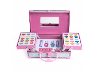 Trusa machiaj 3 Level Beauty Case LET'S BE MERMAIDS MARTINELIA