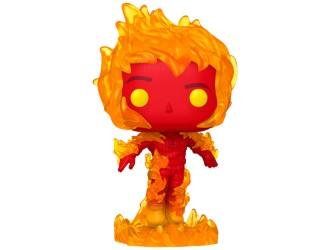 Коллекционная фигурка Funko POP! Marvel Fantastic Four – Человек-Факел #1517