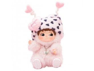 Коллекционная мягкая фигурка-брелок POP TOP Letsvan серии Wakuku - Ангел лимитированное издание