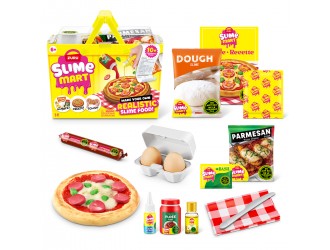 Set de joaca cu slime seria Shopping Basket– Pizza, Slime Mart, Zuru