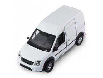 Коллекционная модель автомобиля Ford Transit Connect белая 1:43 TechnoDrive