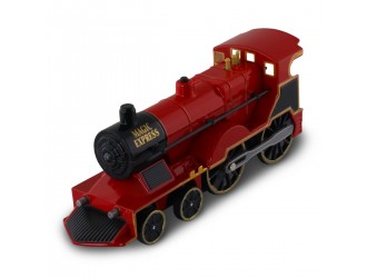 Macheta locomotiva Magic Express cu sunete si lumini 14 cm, TechnoDrive