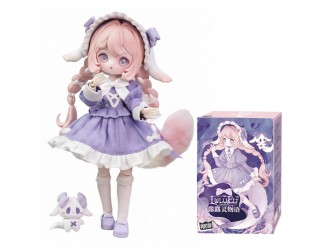 Papusa figurina de colectie surpriza BJD POP TOP Lucky Emma - Lulu Elf