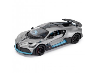 Коллекционная модель автомобиля Bugatti Divo (серый, 1:18), TechnoDrive