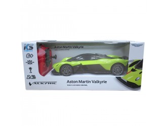 Masina cu telecomanda Aston Martin Valkyrie verde (1:24, 2,4GНz) KS Drive