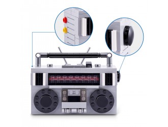 Конструктор в капсуле Max серии Retro S1 - Кассетный магнитофон
