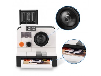 Set de constructie capsula MAX seria Retro S1 - Aparat foto Polaroid, ZURU