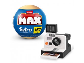 Set de constructie capsula MAX seria Retro S1 - Aparat foto Polaroid, ZURU