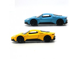 Macheta auto Maserati MC20, scara 1:41, albastru sau galben TechnoDrive