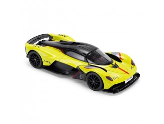 Коллекционная модель Aston Martin Valkyrie 1:18 жёлтая TechnoDrive