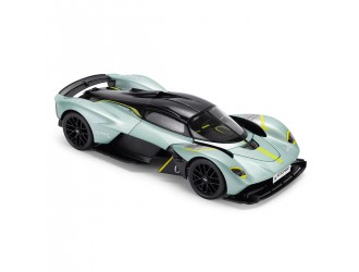 Macheta auto de colectie Aston Martin Valkyrie, scara 1:18, Verde TechnoDrive