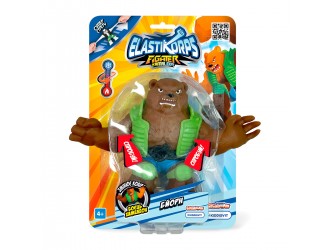 Figurina elastica 12 cm Elastikorps seria Fighter Kamaleon, CAFENIU