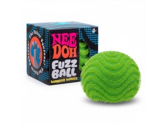 Jucarie antistres Fuzz Ball NeeDoh, 6,3 cm VERDE