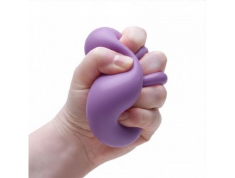 Jucarie antistres Nice Cube Gllow NeeDoh, MOV, 5,7 cm