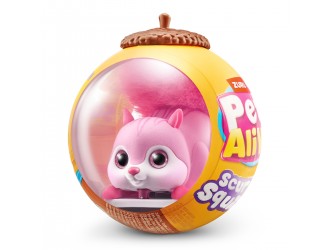 Интерактивная игрушка Pets Alive S1 - Розовая белочка, ZURU