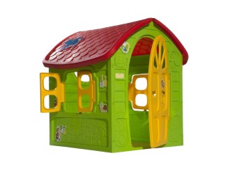 Детский домик 5075 зеленый - 120x113x111 см, для улицы и дома