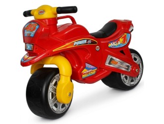 Мотоцикл ride-on для детей, красный, 68x25x50 см, для дома и улицы