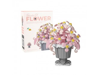 Детский конструктор "Хлорофитум в горшке", 205 деталей, 7.1x7.2x9 см