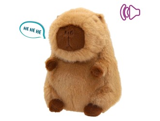 Jucarie de plus interactiva Club Petz Bim Bam Capybara, cu sunete si vibratii, 30 cm