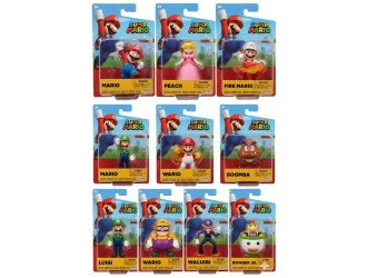 Figurina Mario Nintendo, 6 cm, selectie supriza, 1 buc. 6 cm, 3 ani+