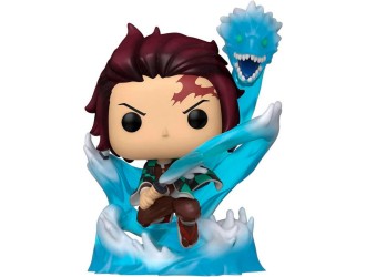 Figurina de colectie Funko POP! Animation Demon Slayer Tanjiro Kamado #873 Special Edition, Glow in the Dark, vinyl, in cutie cadou