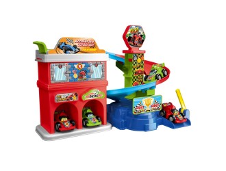 Интерактивный игровой набор "Builder Track - Launch & Raceway", с пусковой установкой и треком, ZJA311816, 18 мес.+