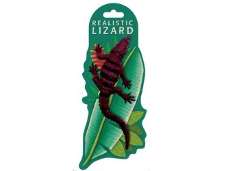 Figurina elastica Soparla rosie, schimba culoarea la temperatura, 15 cm, ZJA402122, 3 ani+