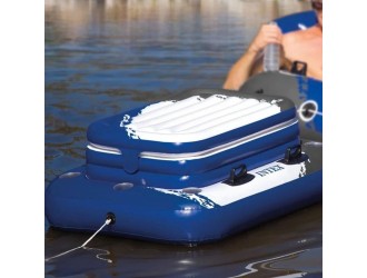 Надувной плавучий холодильник Intex Mega Chill 2, 114х86 см, 6 подстаканников, код 58821