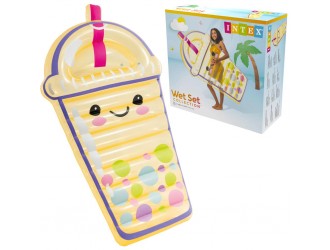 Надувной матрас Intex "Бабл Ти" с прозрачным корпусом, 173x99x20 cm, max. 100 kg, код 58738