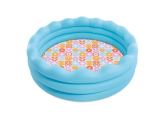 Надувной детский бассейн Intex Wavy Edge с волнообразным краем,  168x46 cm, 575 L, 3+ ani код 56191