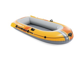 Надувная лодка Intex "Challenger 2", в комплекте с веслами и насосом, 236x114x41 cm, max. 200 kg, код 66312