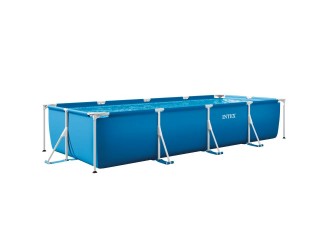 Каркасный бассейн Rectangular Frame 450x220x84 см, 7127 л, Intex (28273)