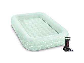 Надувная кровать Kidz Travel с бортиками, 168х107х25 см, 3-6 лет, Intex (66810)