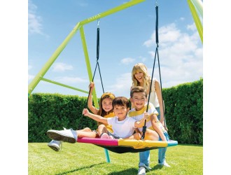 Качели-гнездо с металлическим каркасом, 201х235х200 см, макс. 150 кг, 3-10 лет, Intex (44111)
