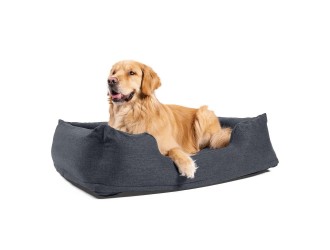 Надувная лежанка для домашних животных с насосом, 97х74х23 см, макс. 22.7 кг, Intex (48702)