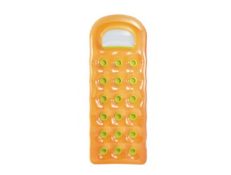 Надувной матрас для воды с прозрачным окном, 188х71 см, макс. 100 кг, Оранжевый,  Intex (59895)