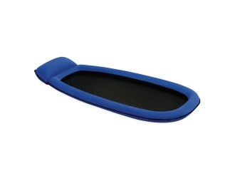 Intex 58836 Saltea gonflabila tip sezlong pentru apa, cu plasa si perna, 178x94 cm, max. 100 kg, Albastru