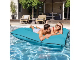 Intex 56794 Saltea gonflabila Luxe Lounge, 198x157 cm, max. 200 kg, Albastru