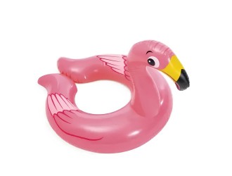 Intex 59220 Colac gonflabil de inot cu design animal, Flamingo, 3-6 ani