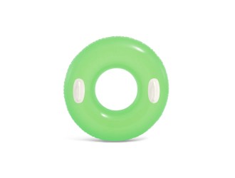 gonflabil de inot cu manere Hi-Gloss, 76 cm, max. 40 kg, Verde, 8+ ani, Intex Colac