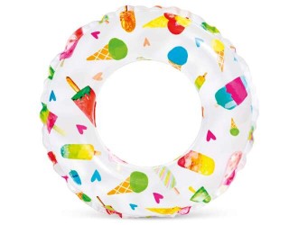 Intex 59241 Colac gonflabil de inot 61 cm, Delicii estivale, 6-10 ani