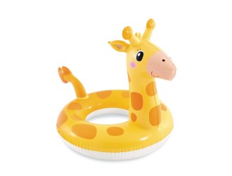 Intex 59221 Colac gonflabil de inot cu design animal, Girafa, 3-6 ani