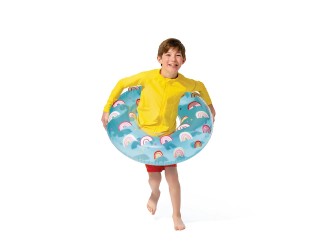 Intex 59259 Colac gonflabil Whimsical Magic 81 cm, max. 40 kg, Curcubeu, 8+ ani