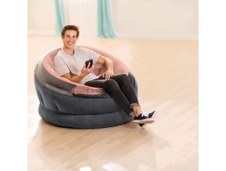 Intex 68582 Fotoliu gonflabil Empire, 112x109x69 cm, Roz