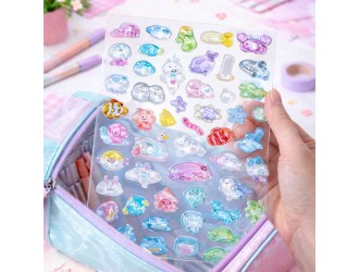 51423 Stickere 3D - Animalute marine Tiki Wiki seria Crystal 