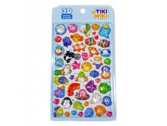 Stickere 3D - Vetuitorii oceanului Tiki Wiki seria Crystal 